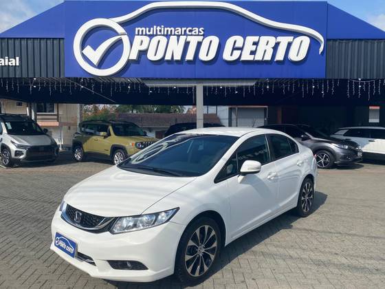 HONDA CIVIC 2.0 LXR 16V FLEX 4P AUTOMÁTICO